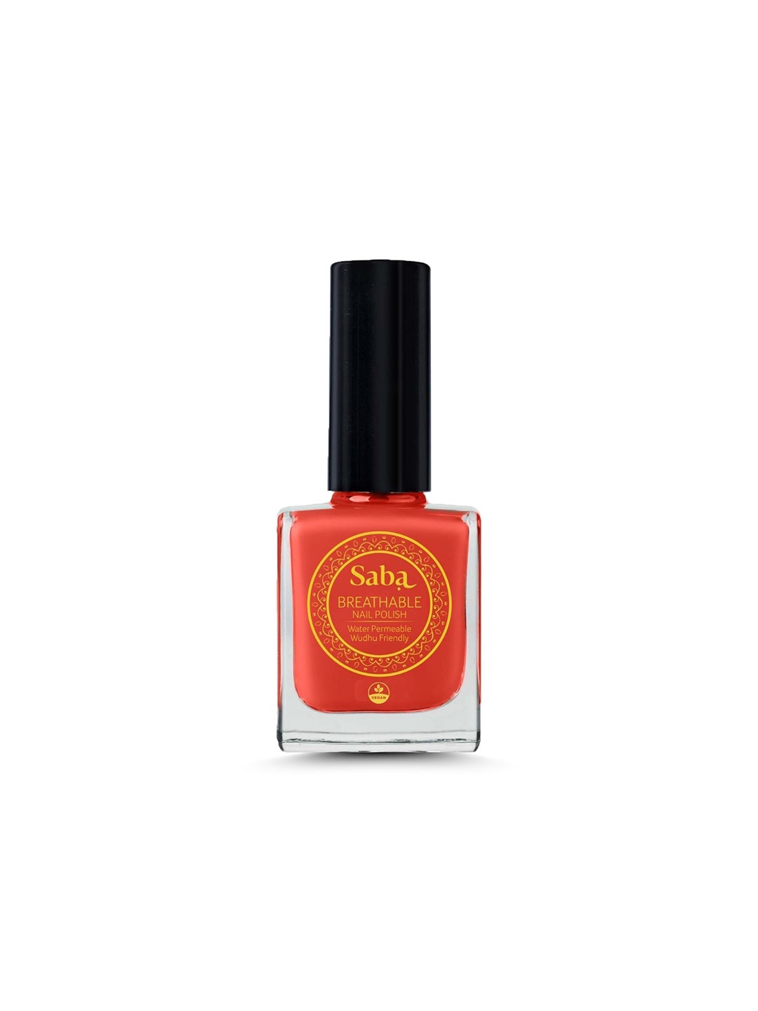 

Saba Breathable Nail Paint- Hibiscus Red- 12 ml