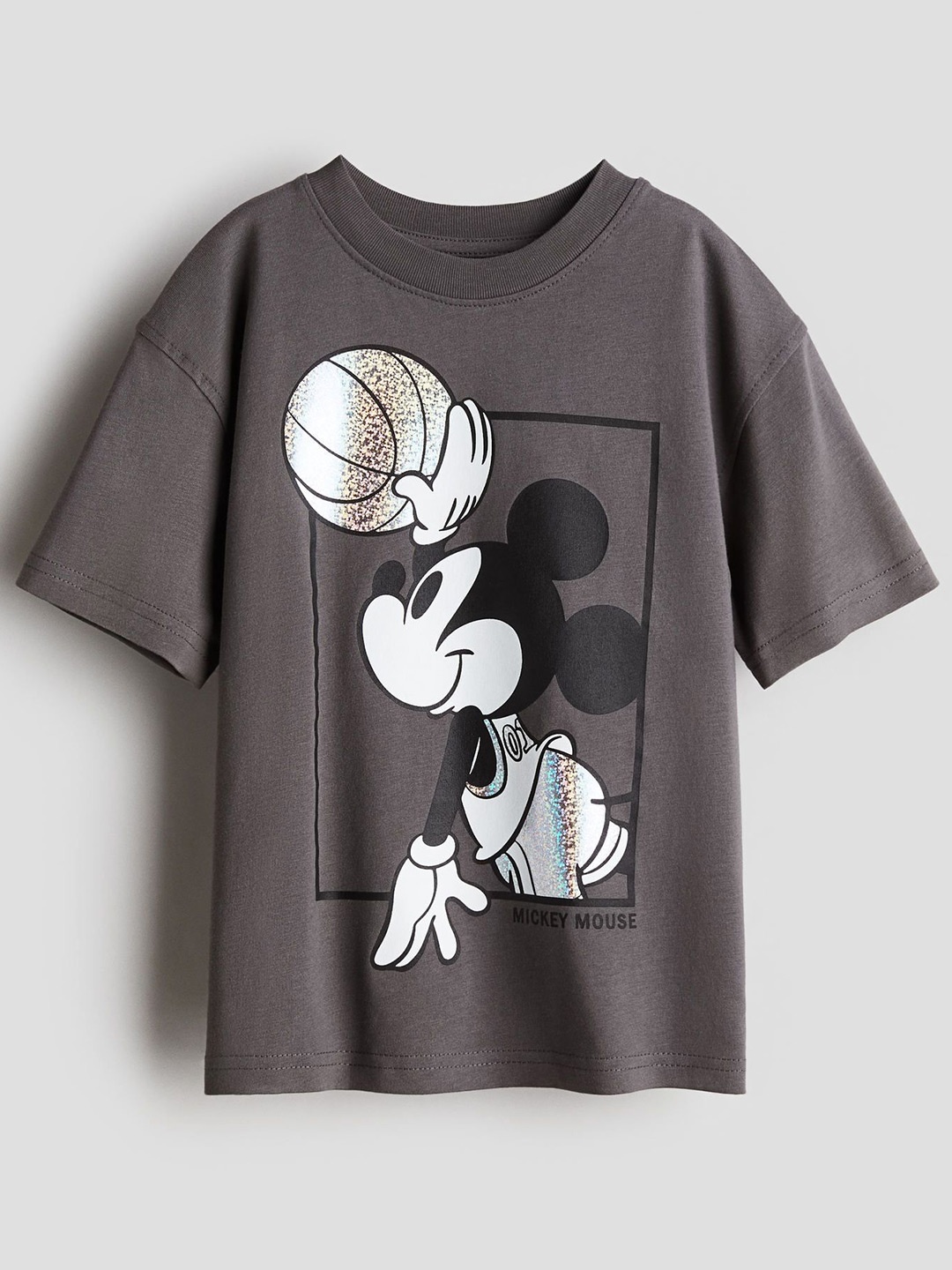 

H&M Boys Printed T-Shirt, Grey