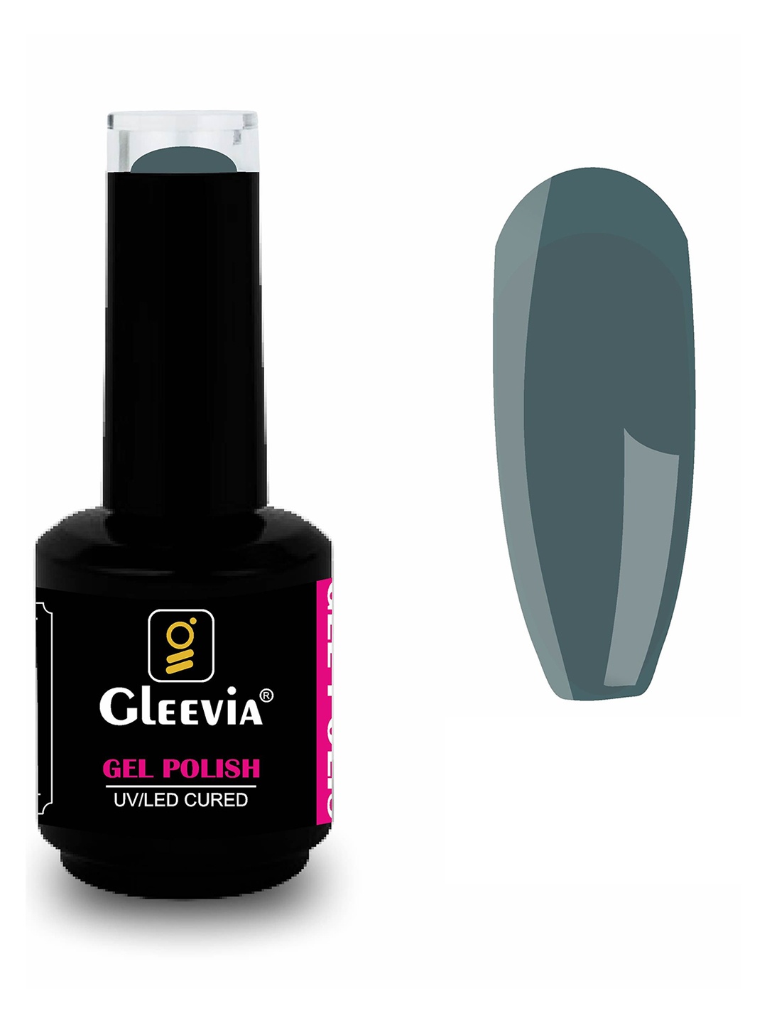 

Gleevia UV Gel Nail Polish - 15 ml - S10, Black