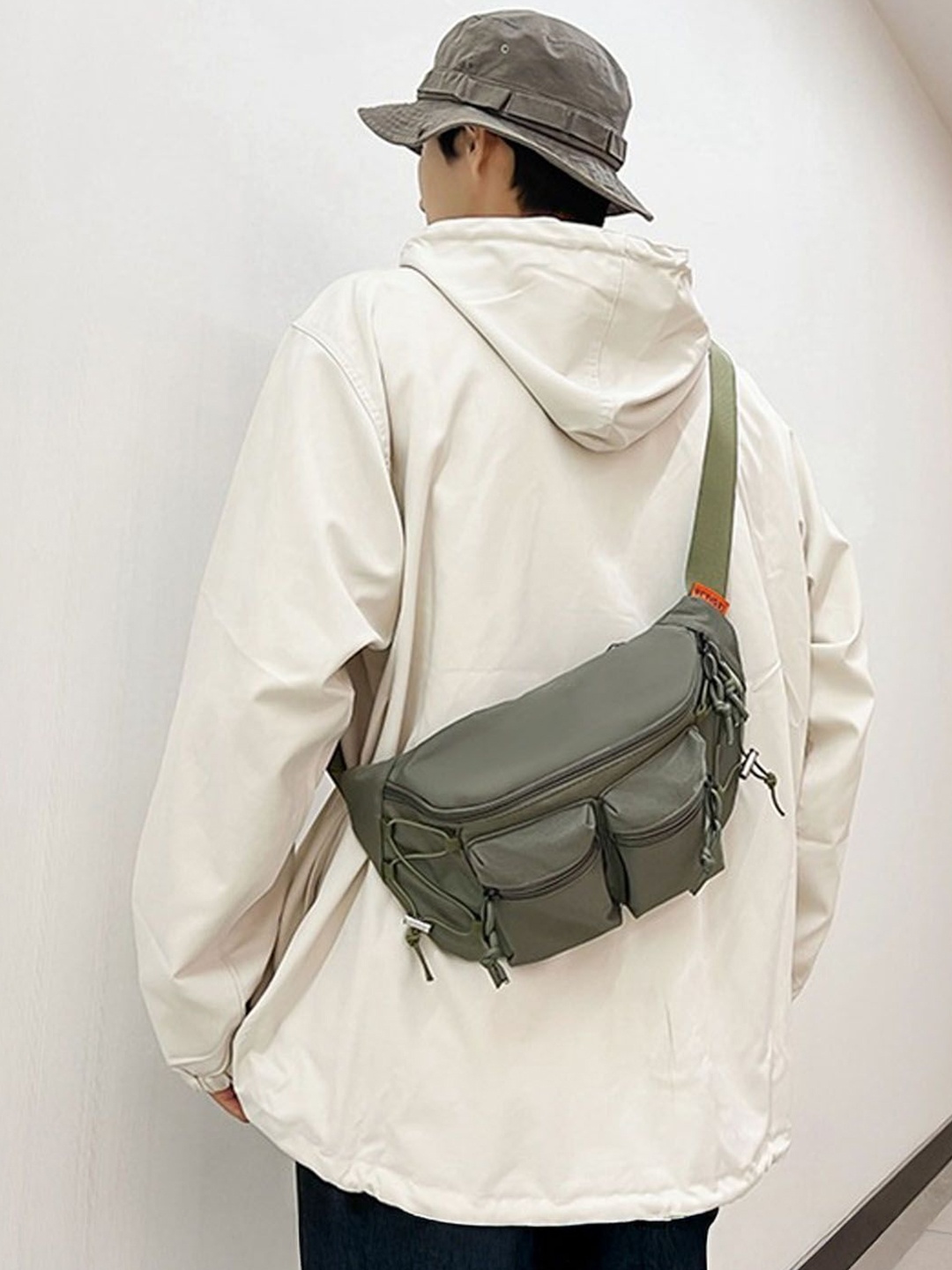 

StyleCast Olive Green Crossbody Backpack