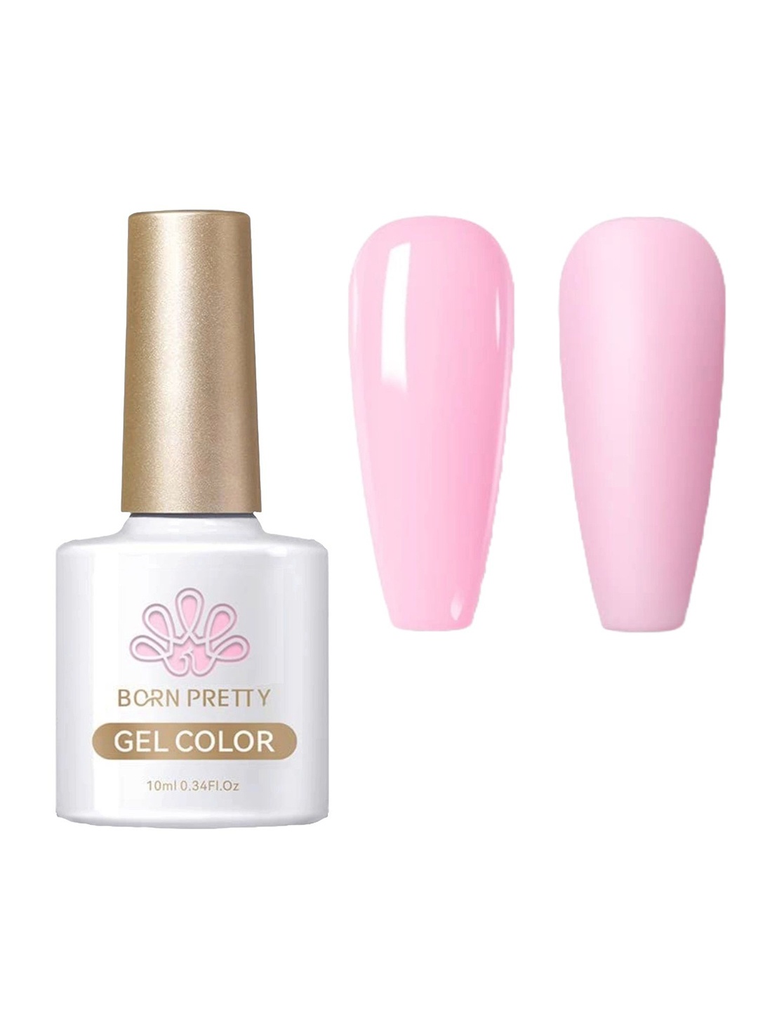 

BORN PRETTY Macaron Candy Long Lasting Gel Nail Polish 10ml - CP02, Pink