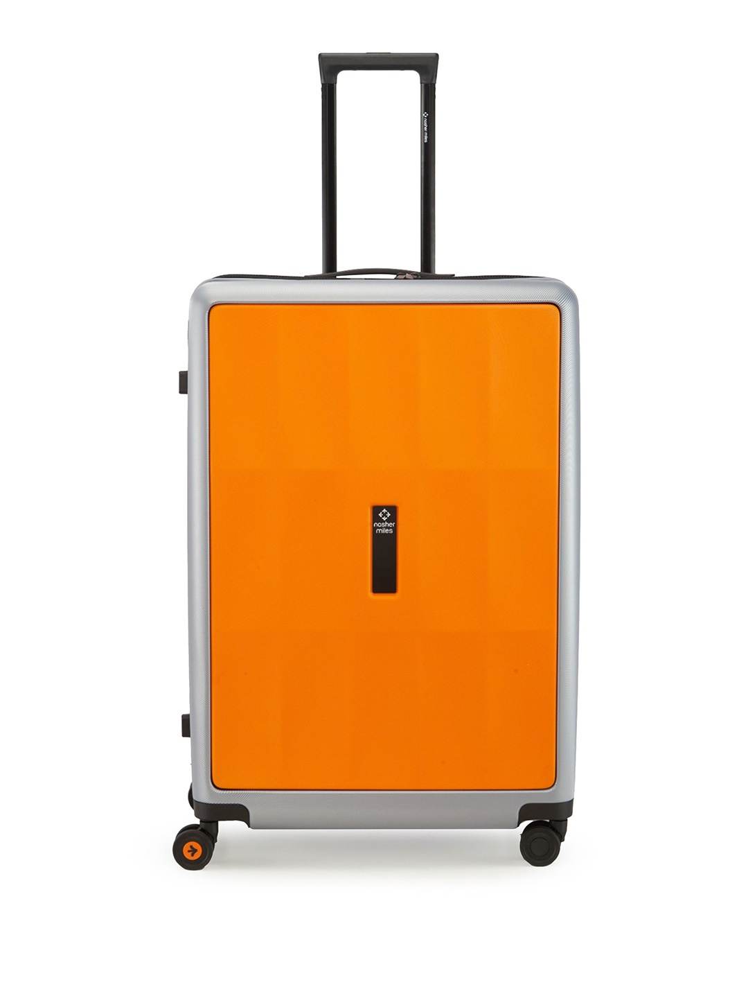 

Nasher Miles Zanzibar Polycarbonate Large Orange Grey Trolley Bag - 28 Inch (75 cm)