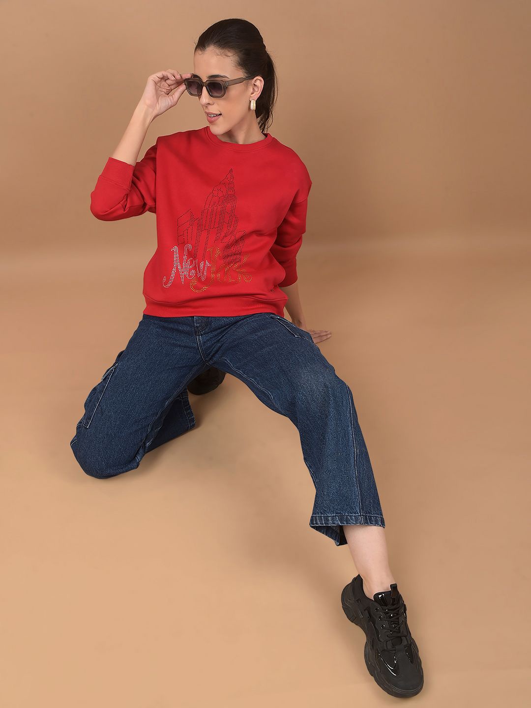 

Crimsoune Club Women Sweatshirt, Red