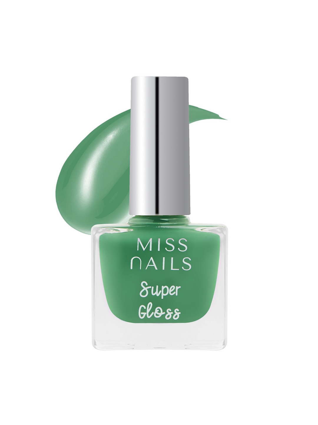 

MISS NAILS Super Gloss Nail Polish- 10 ml- SG13, Green