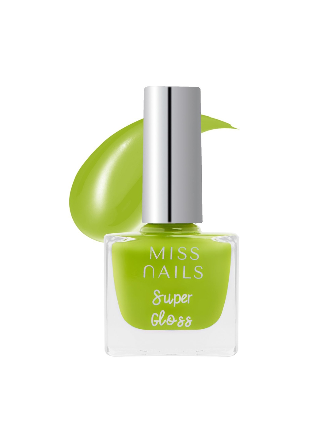 

MISS NAILS Super Gloss Nail Polish- 10 ml- SG46, Green