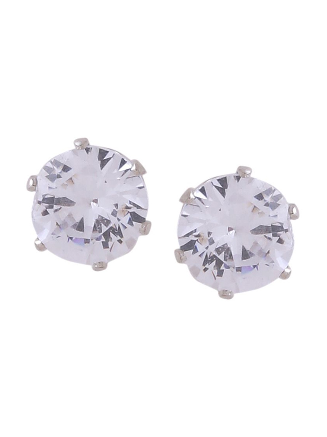 

NVR Contemporary Studs Earrings, Silver