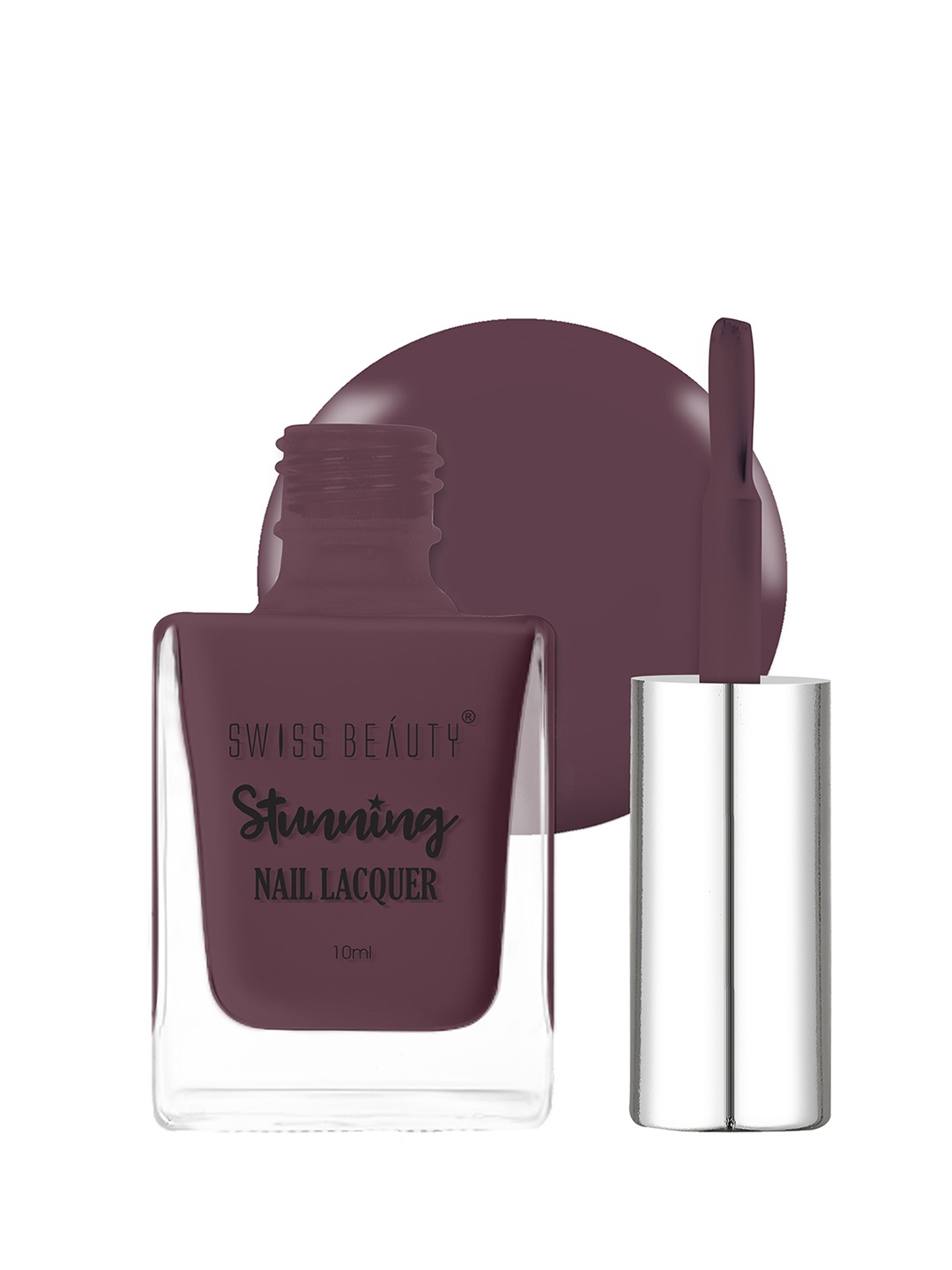

SWISS BEAUTY Stunning Quick-Dry Nail Lacquer 10ml - Passion Berry 97, Purple