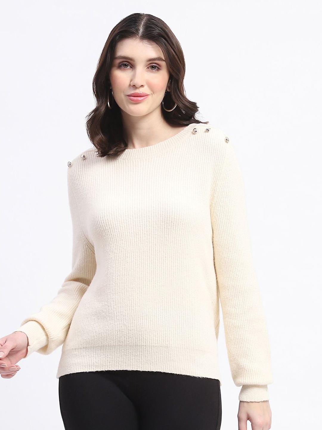 

Madame Women Pullover, Beige