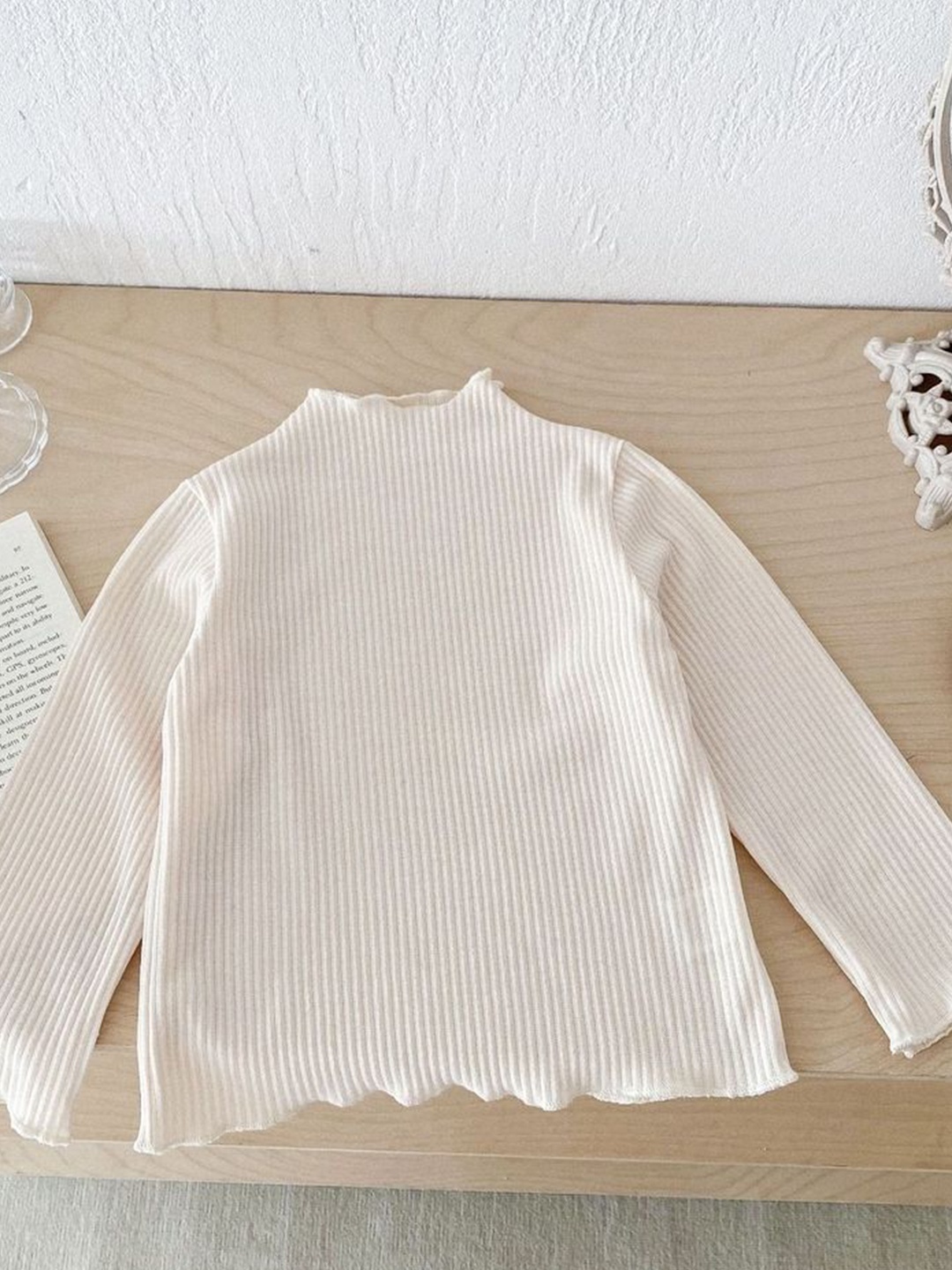 

LULU & SKY Striped Top, Beige