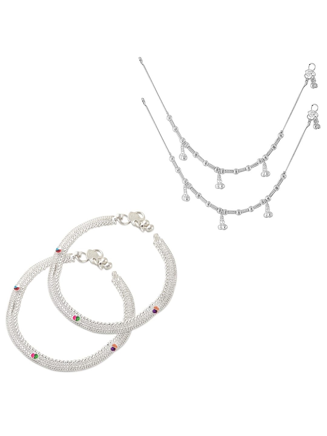 

Lila Silver-Plated Anklet