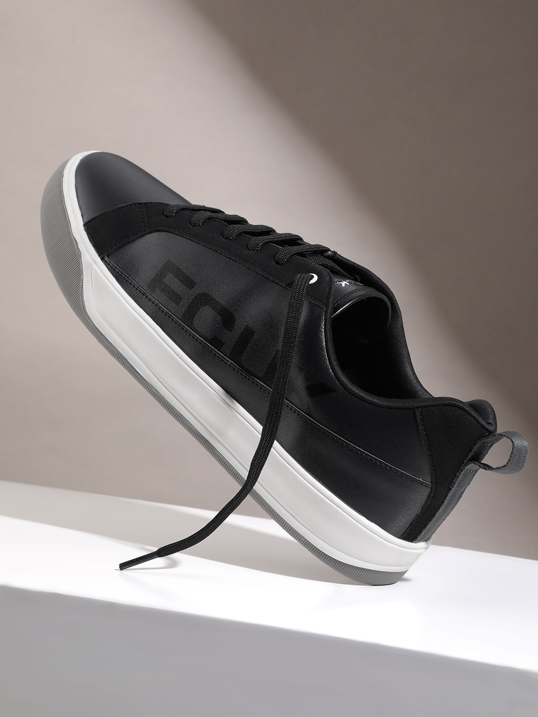 

FCUK Men Regular Everyday Sneakers, Black