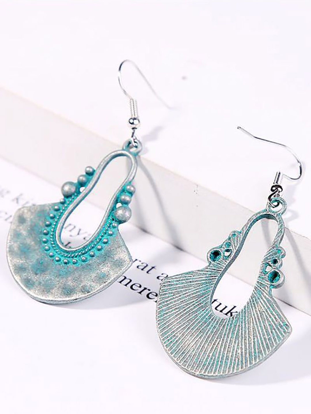 

StyleCast x Revolte Classic Drop Earrings, Blue