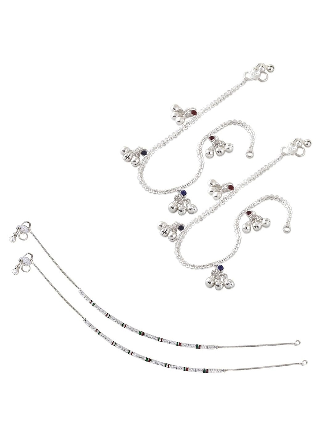 

Lila Silver-Plated Anklet