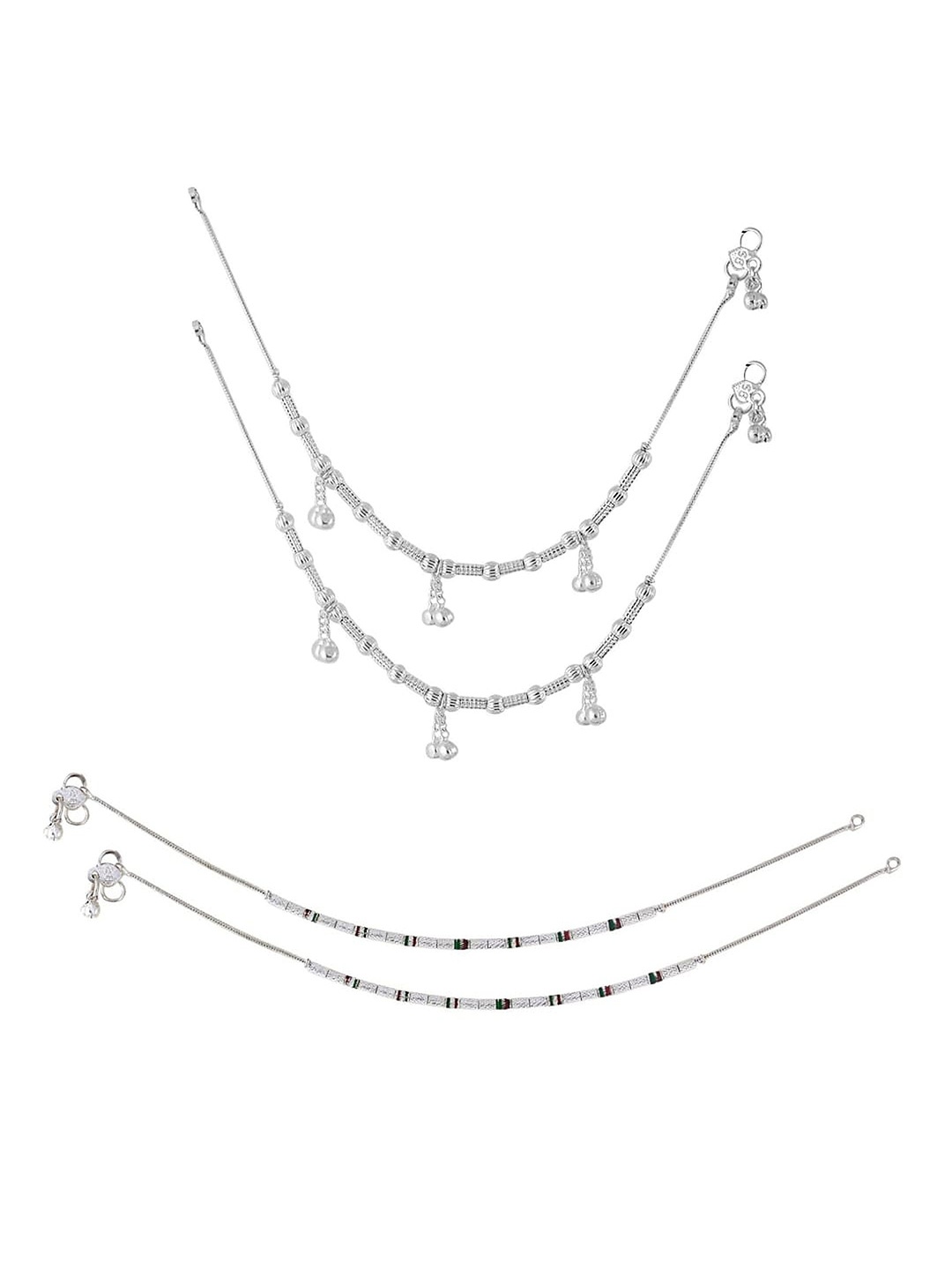 

Lila Silver-Plated Anklet