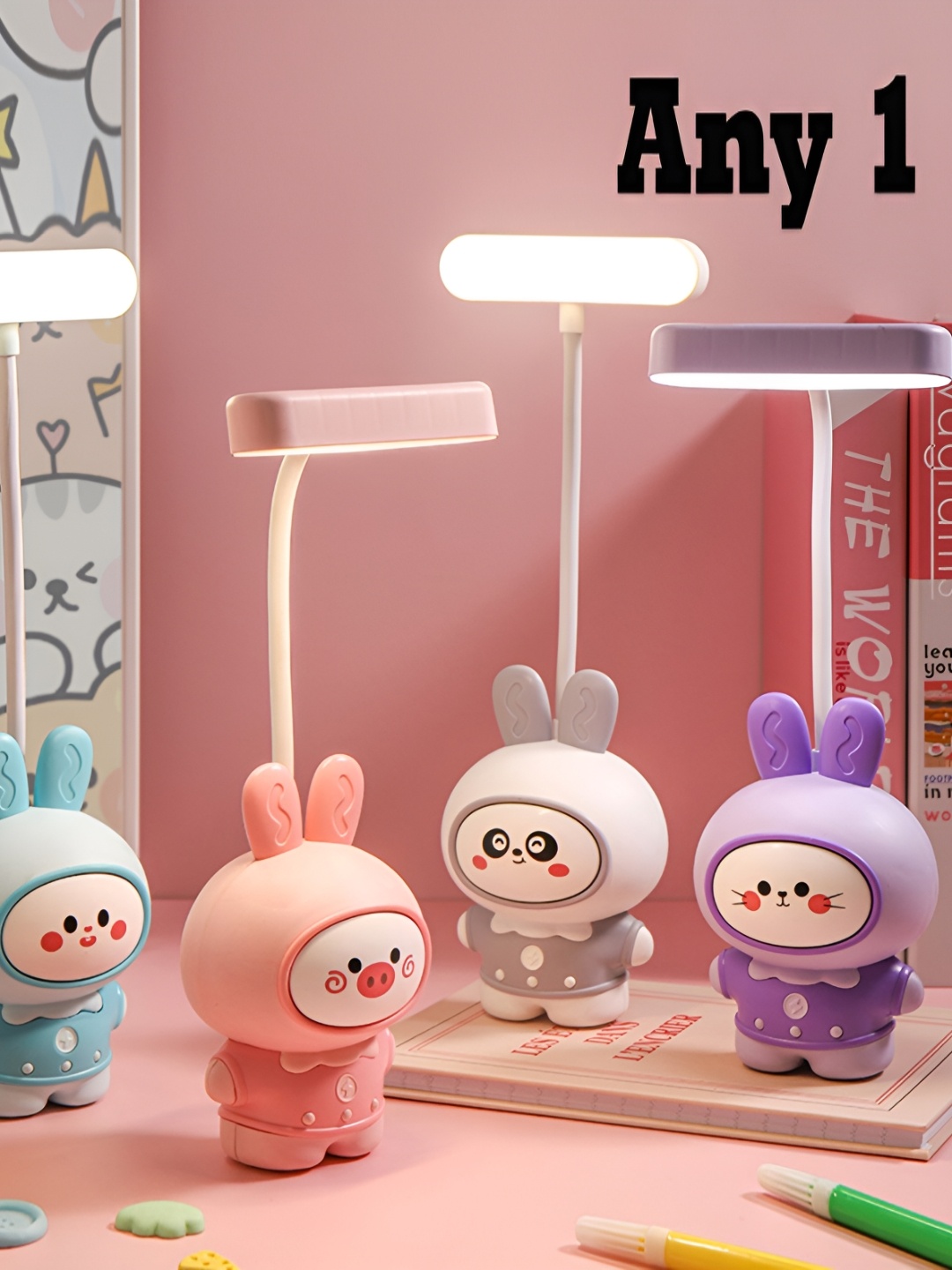 

Flenzy Grey Acrylic Traditional Rectangle Table Lamp