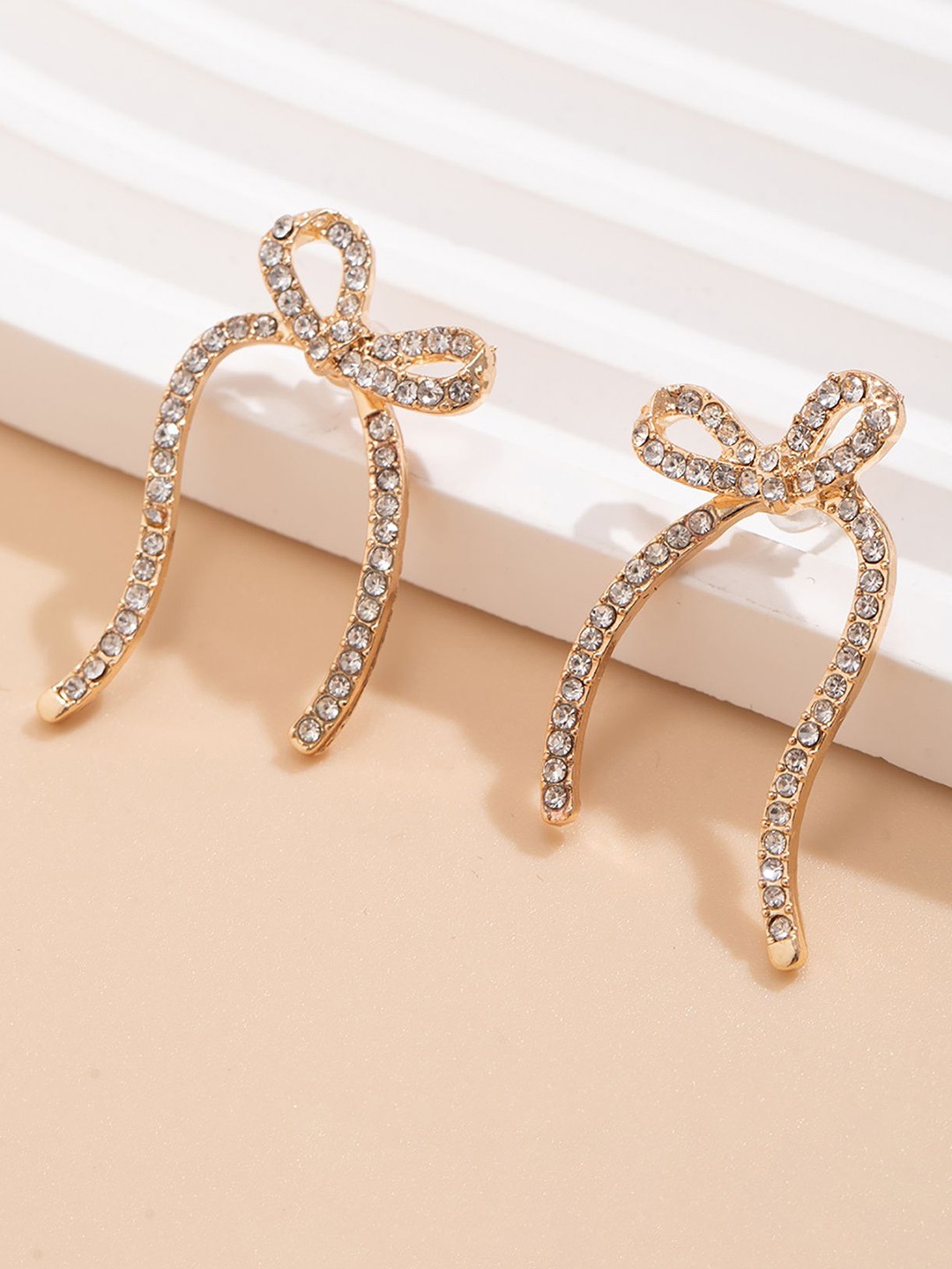 

StyleCast x Revolte Classic Studs Earrings, Gold