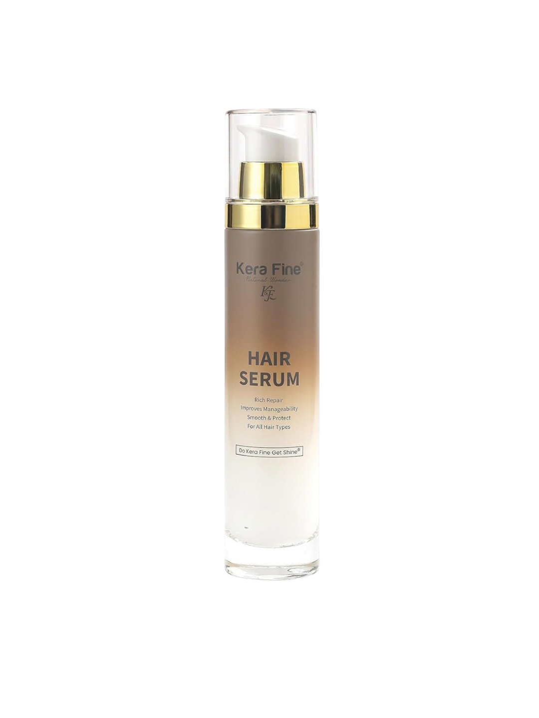 

KERA FINE Hair Serum For Frizz Control Smooth & Protect - 50 ml, Transparent