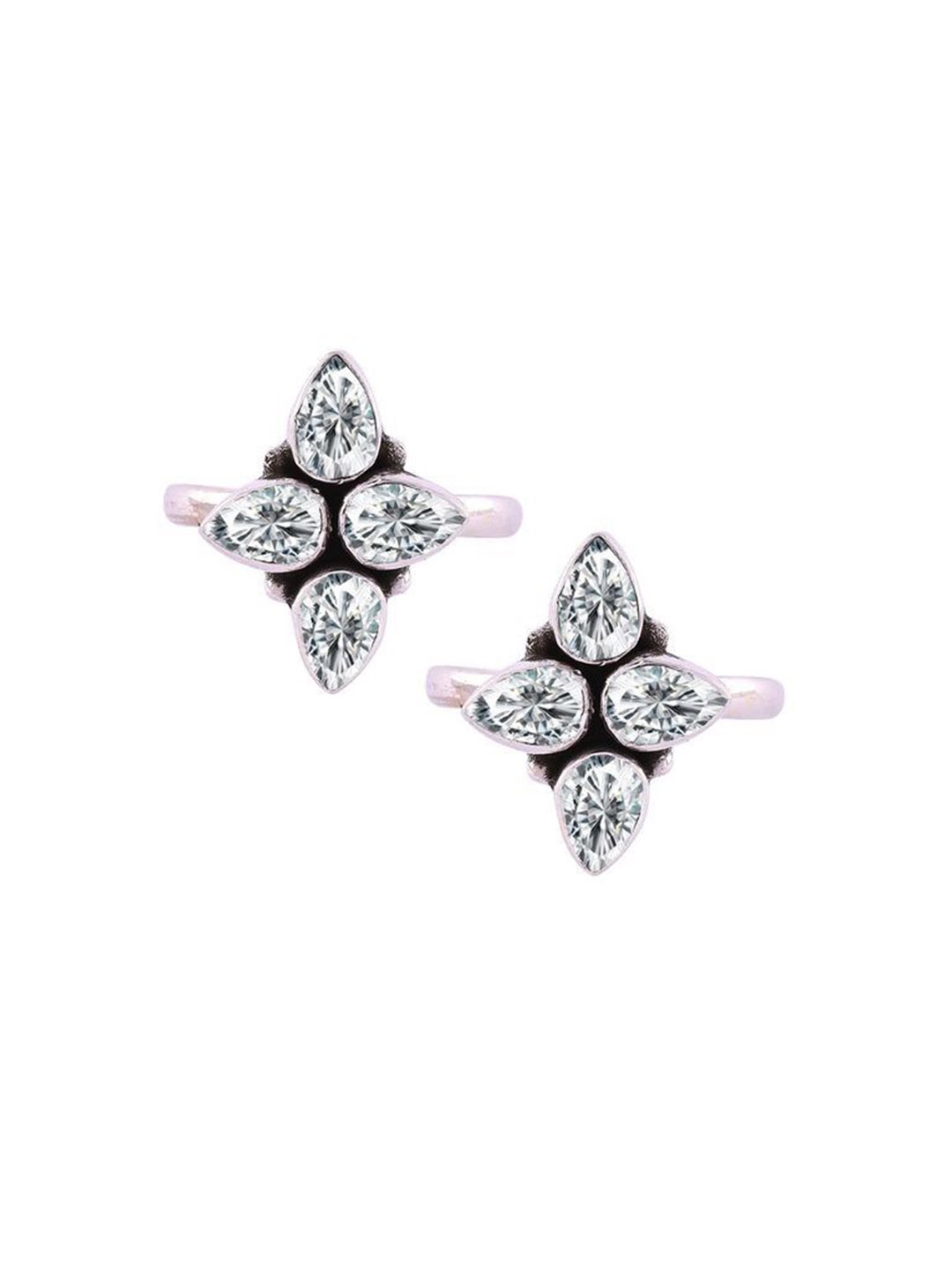 

Peenzone Jewellers Silver-Plated Toe Rings
