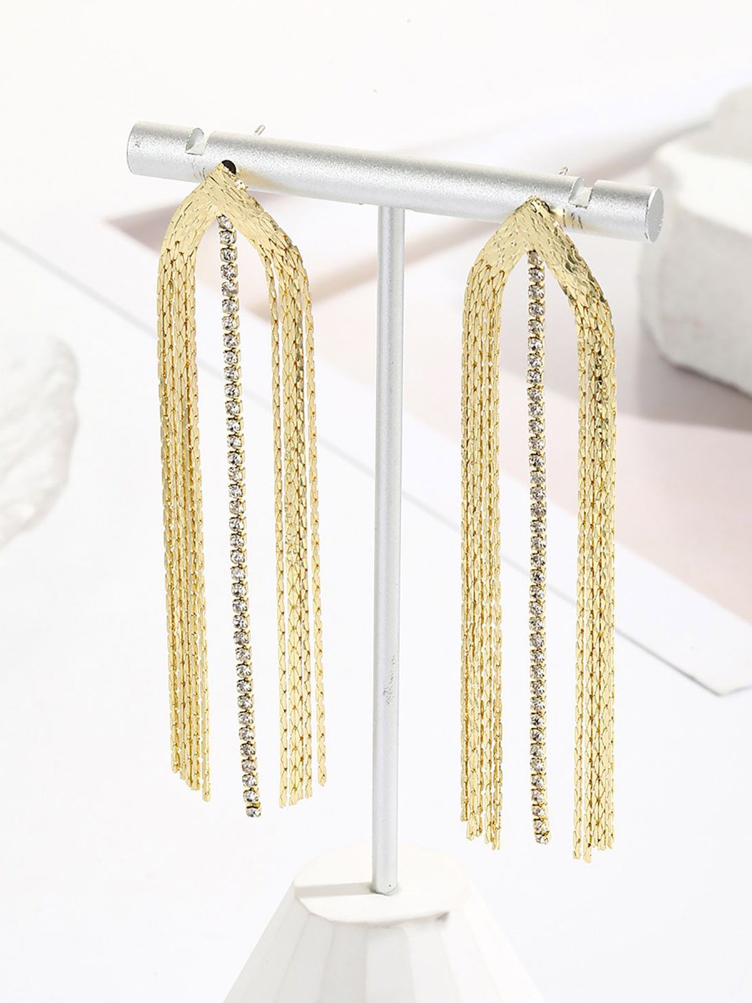 

StyleCast x Revolte Classic Drop Earrings, Gold