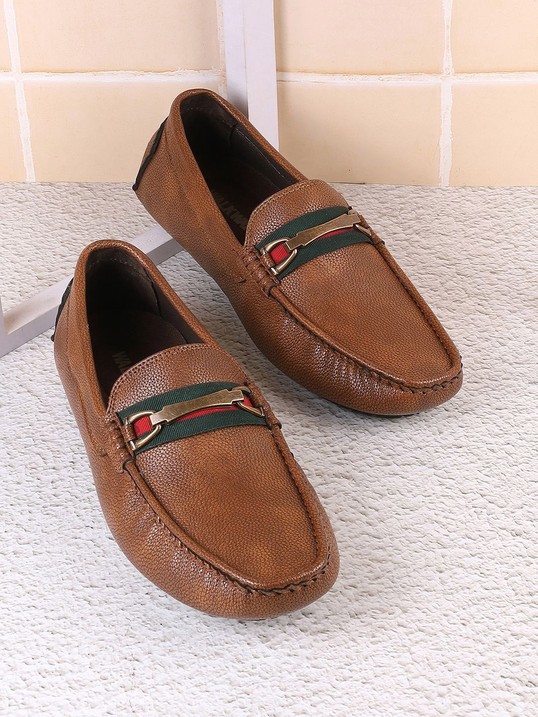 

WALKWAY by Metro Men Textured Loafers, Tan