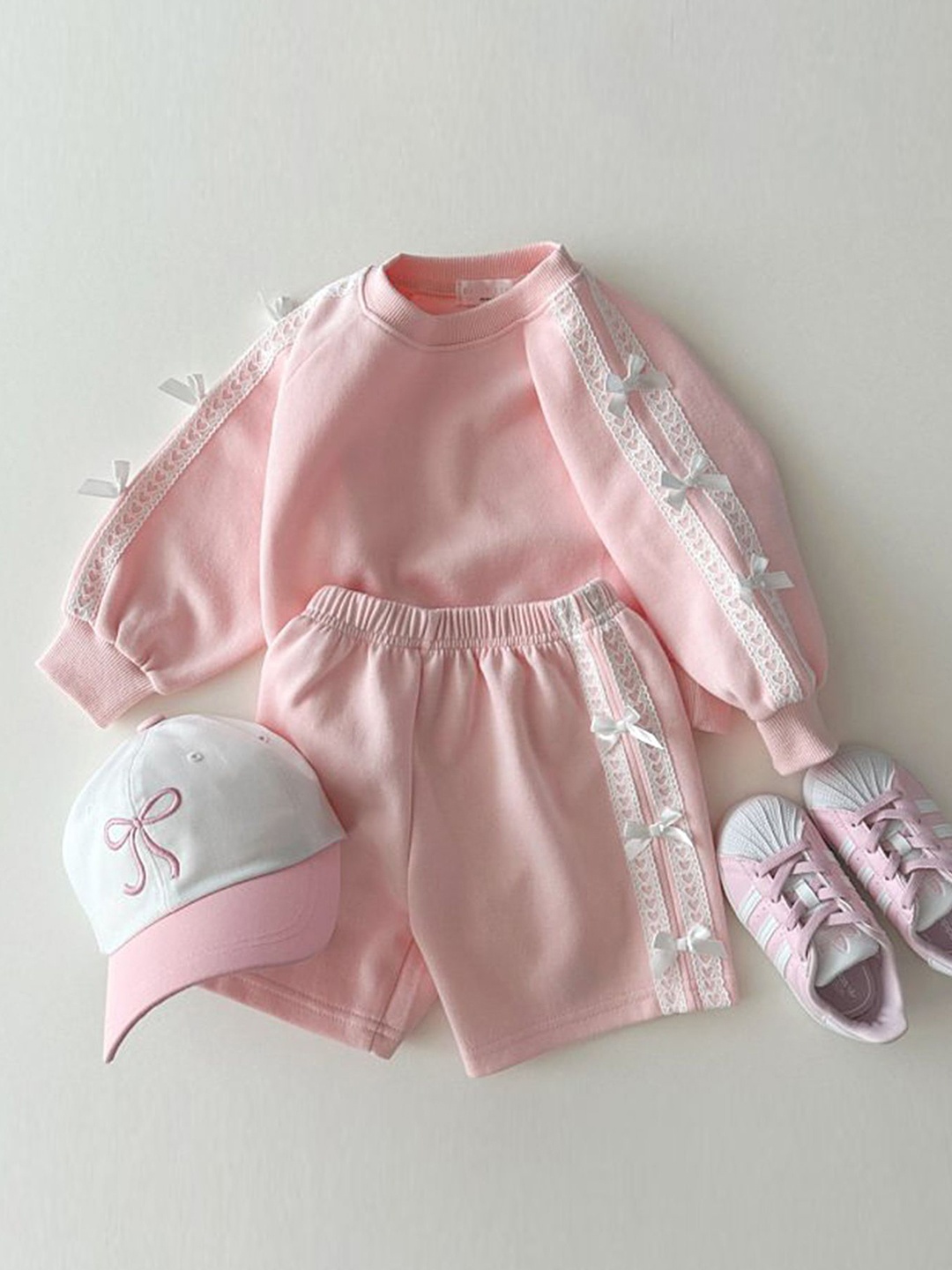 

LULU & SKY Girls Shorts, Pink
