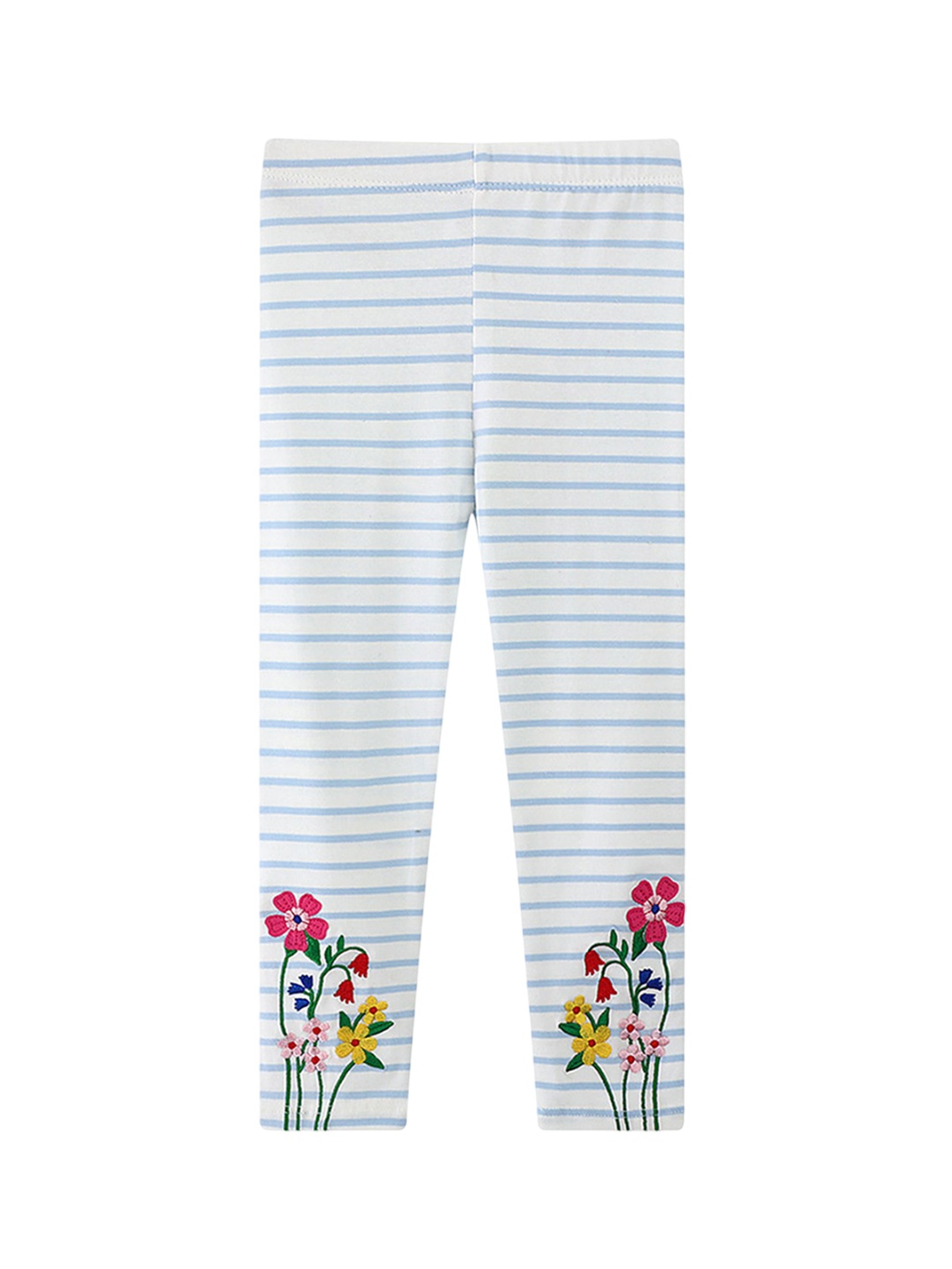 

LULU & SKY Mid-Rise Ankle-Length Leggings, White