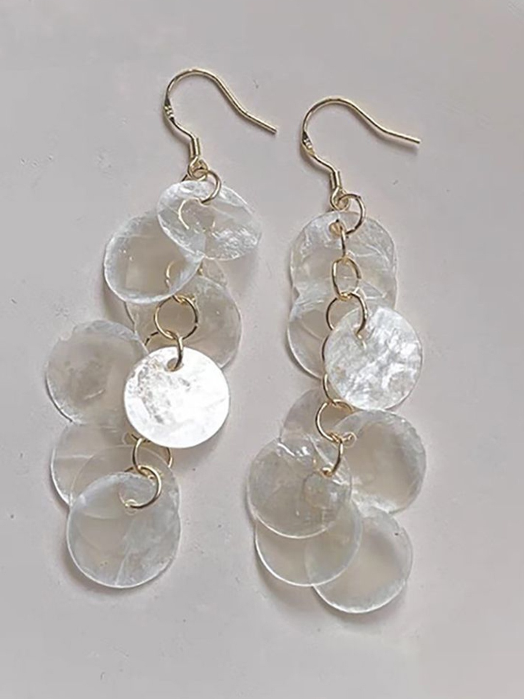 

StyleCast x Revolte Classic Drop Earrings, Off white