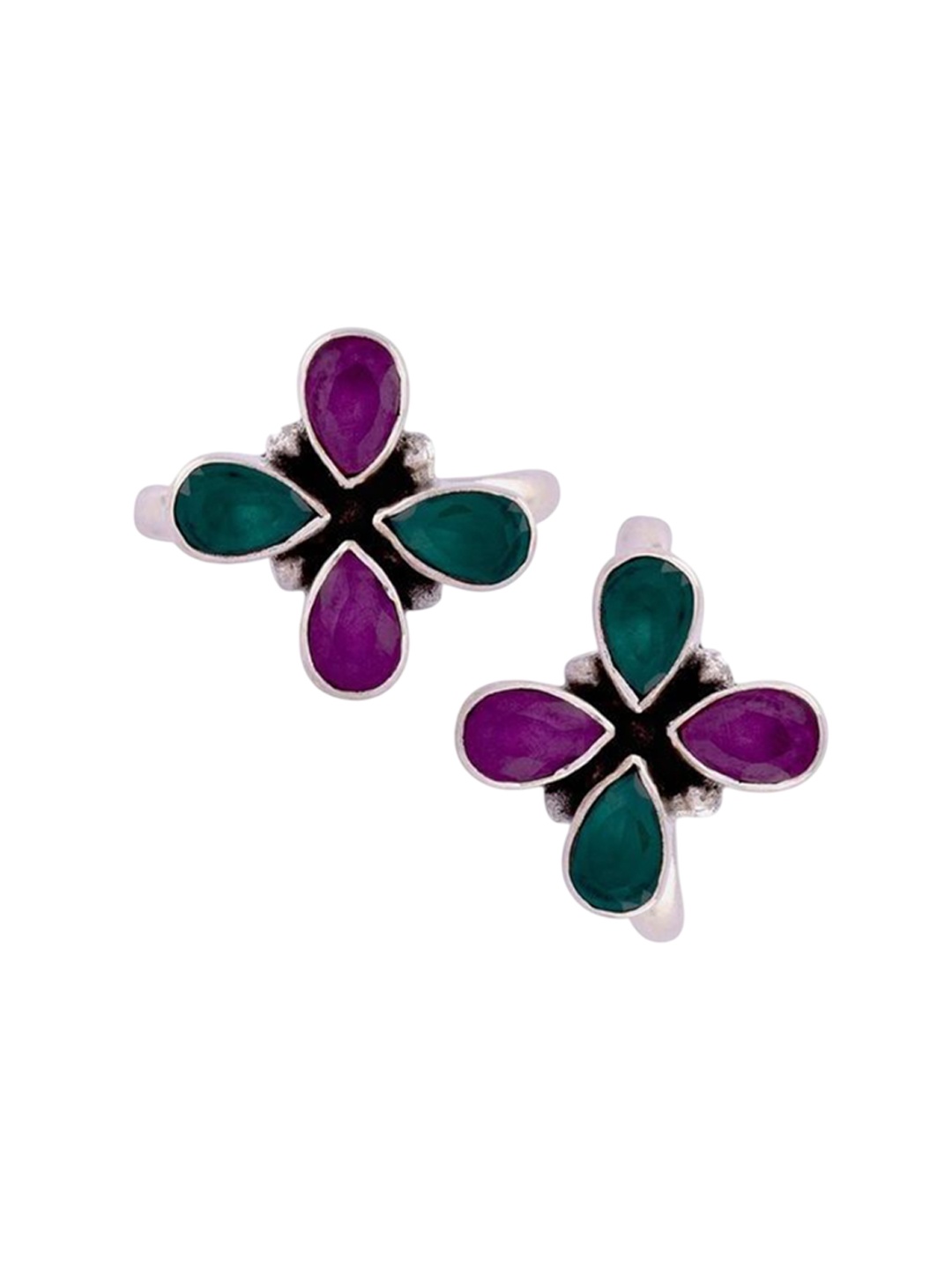 

Peenzone Jewellers Silver-Plated Handcrafted Toe Rings
