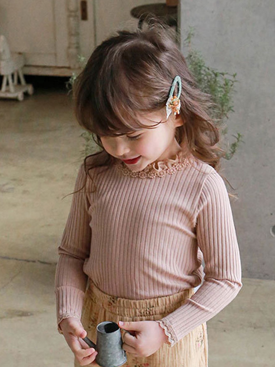 

LULU & SKY Top, Brown