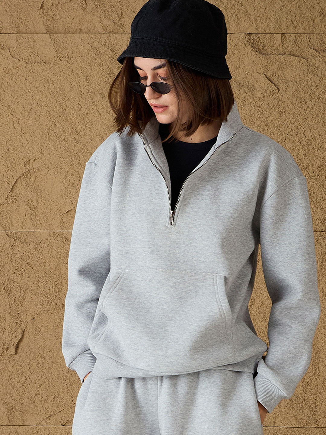 

SASSAFRAS Women Sweatshirt, Grey