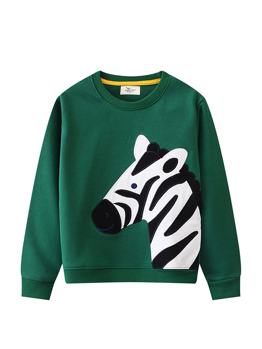 

LULU & SKY Boys Printed Sweatshirt, Green