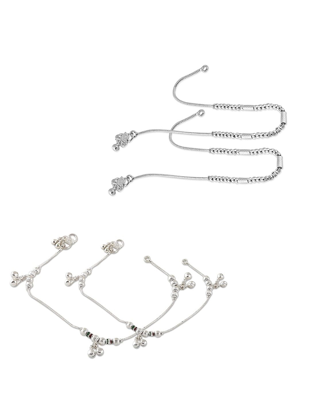 

Lila Silver-Plated Anklet