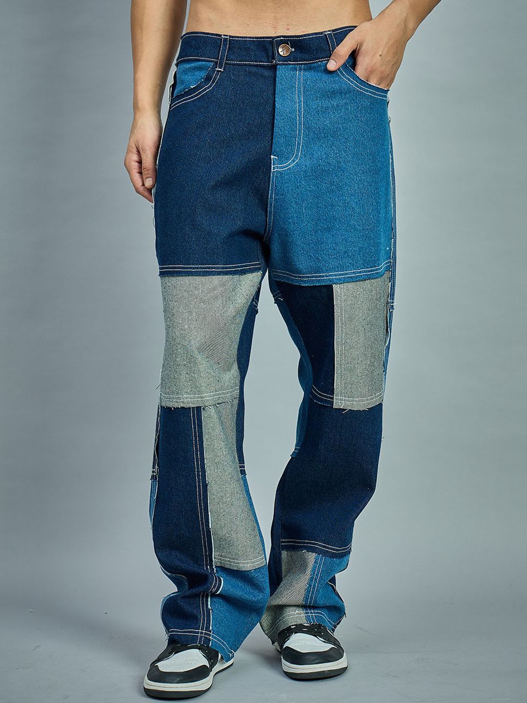 

FUGAZEE Men Straight Fit Jeans, Blue