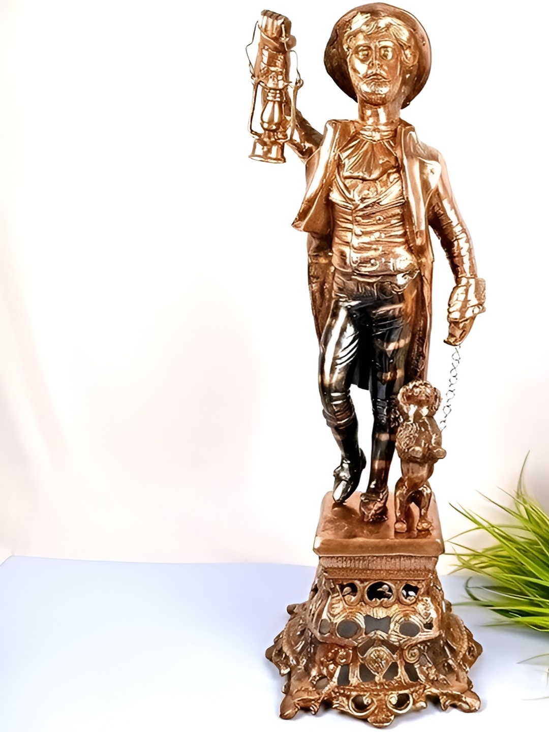 

apka mart Bronze-Toned Figurine Showpiece