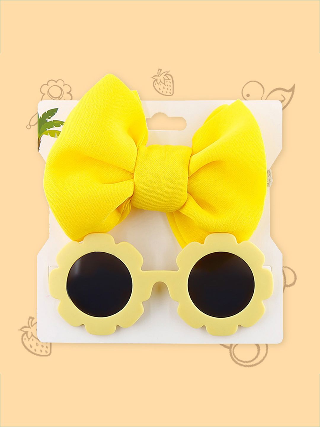 

Polka Tots Girls Round Sunglasses, Yellow