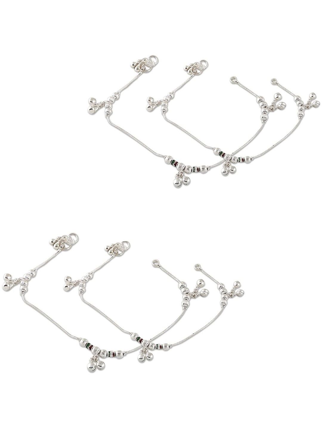 

Lila Silver-Plated Anklet