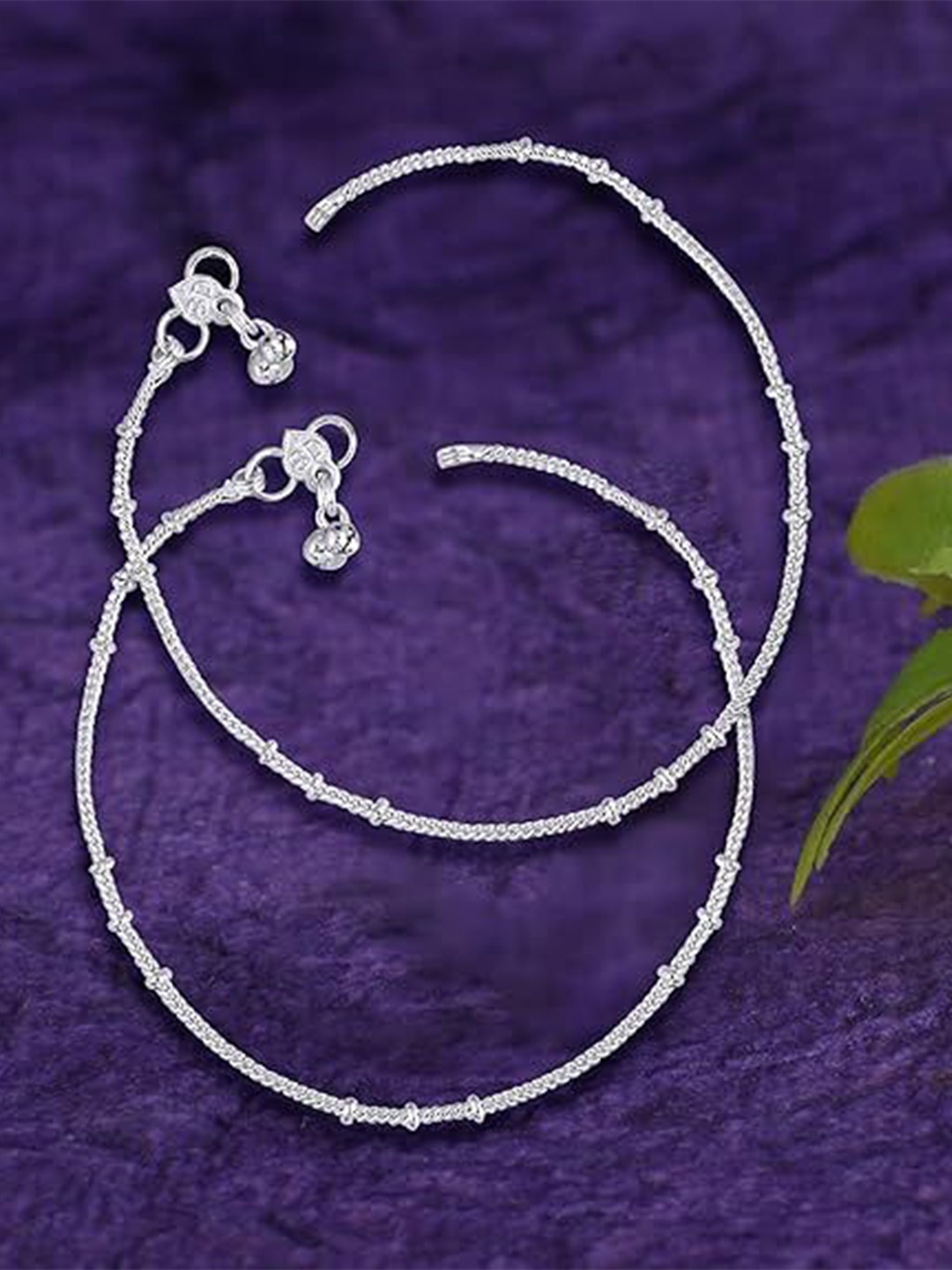 

Lila Silver-Plated Anklet