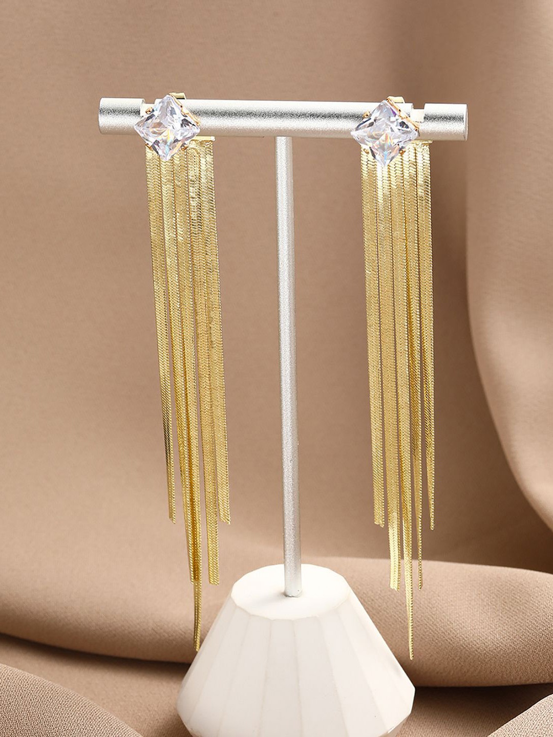 

StyleCast x Revolte Classic Drop Earrings, Gold