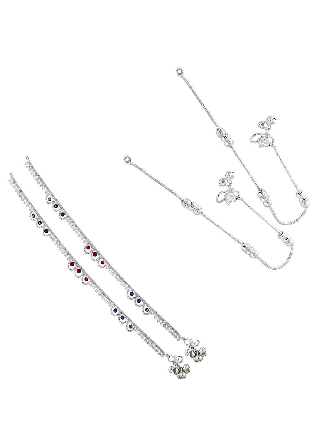 

Lila Silver-Plated Anklet