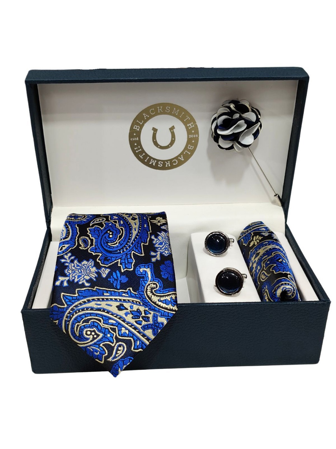 

Blacksmith Men Accessory Gift Set of, Blue