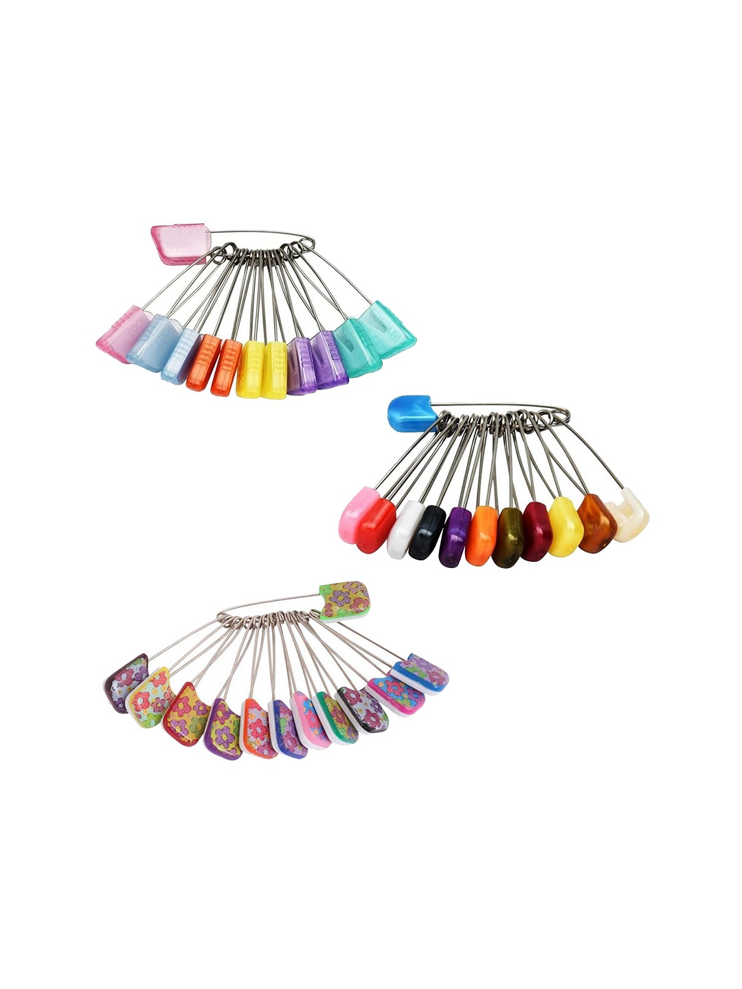 

VAMA Studded Saree Clip Saree Accessories, Silver