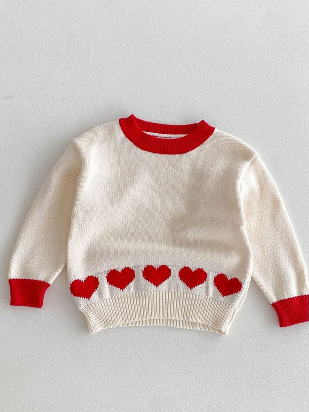 

LULU & SKY Girls Sweatshirt, White