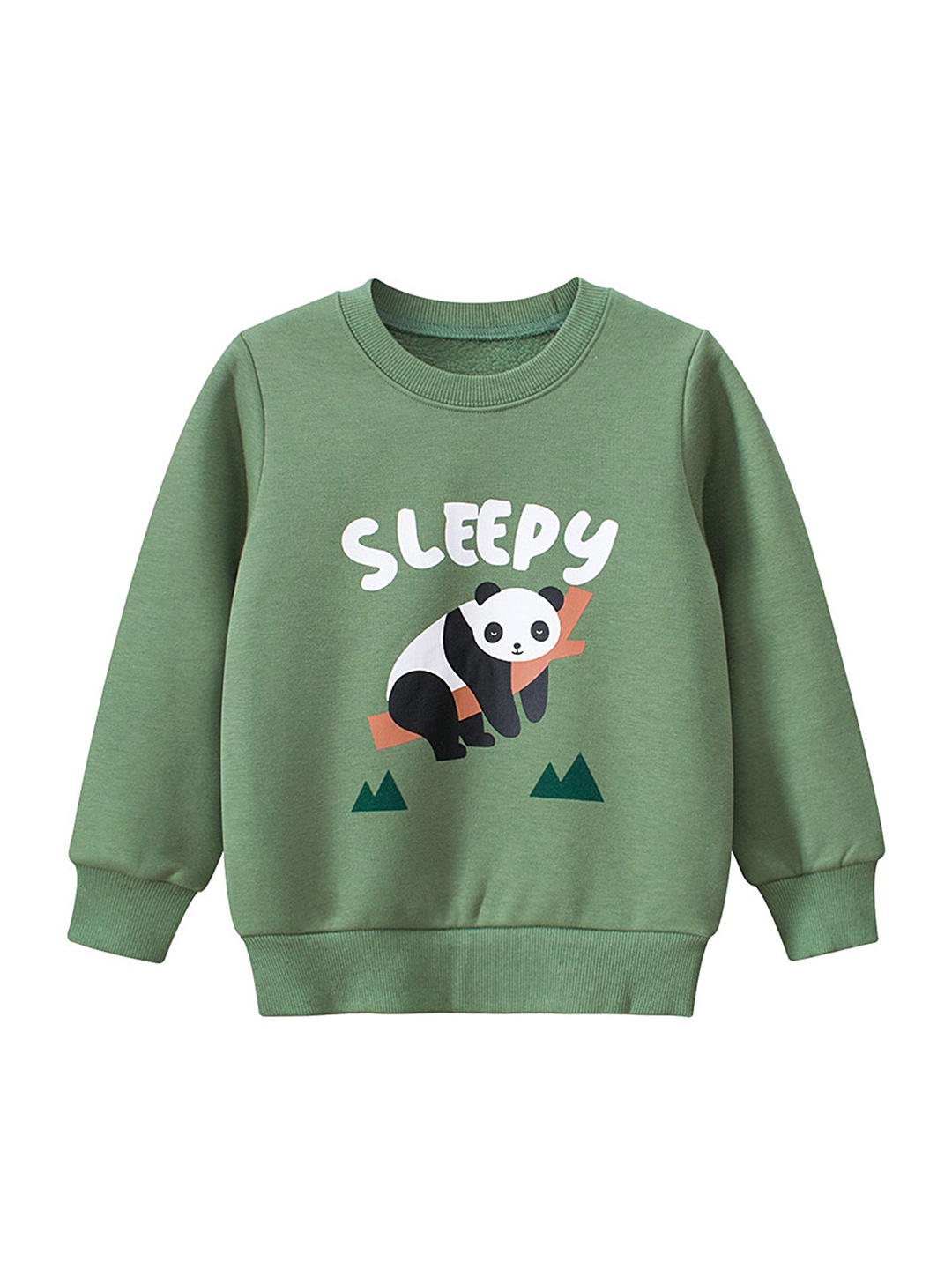 

LULU & SKY Boys Printed Sweatshirt, Green