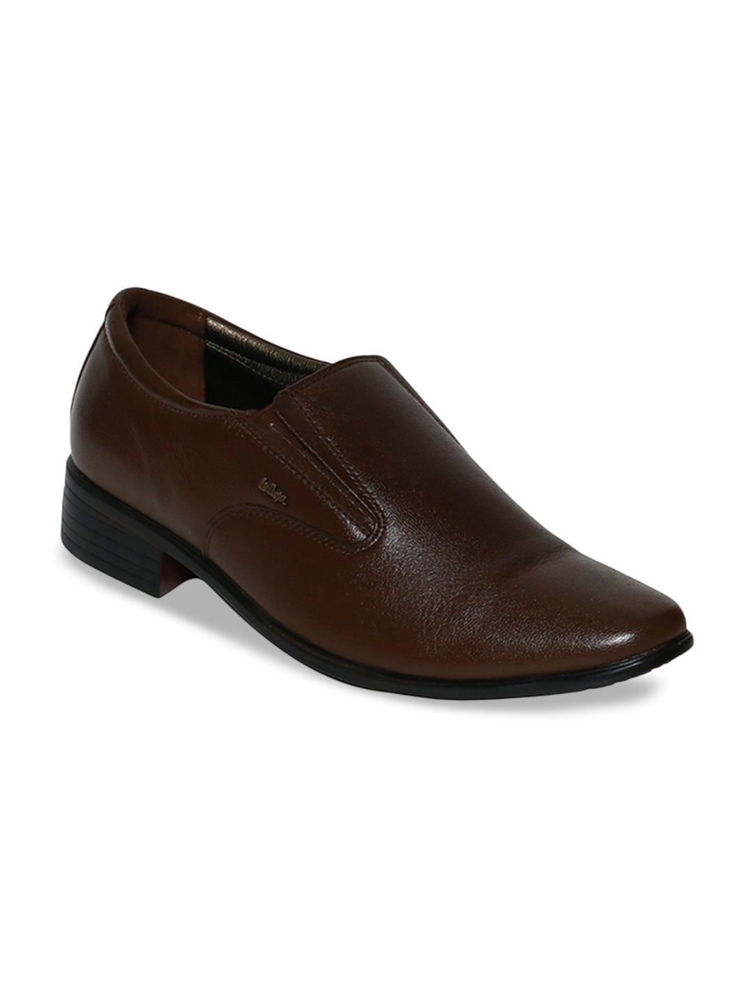 

Lee Cooper Men Leather Formal Slip-On Shoes, Brown