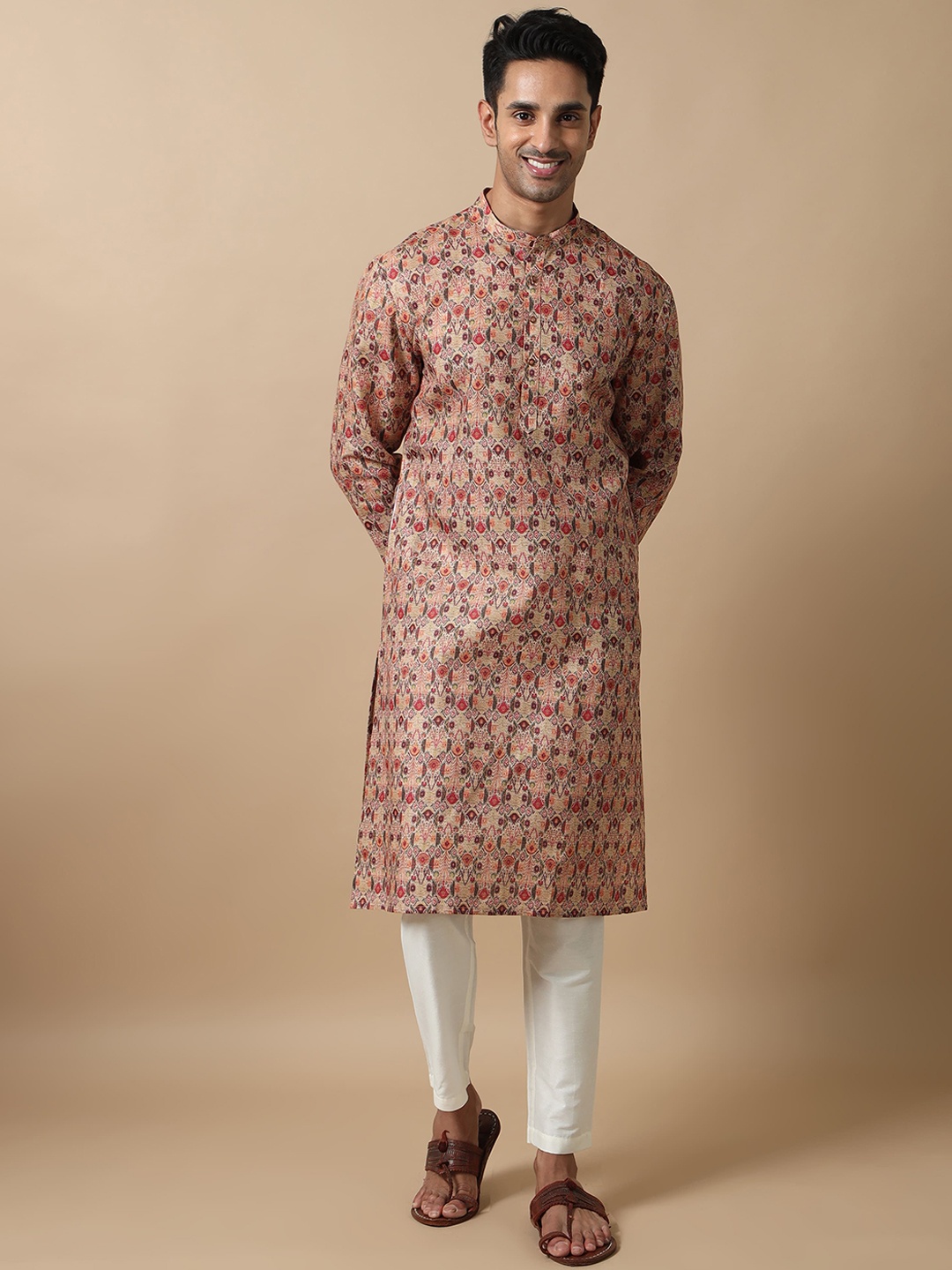 

FILORI Men Ethnic Motifs Printed Kurta, Multi