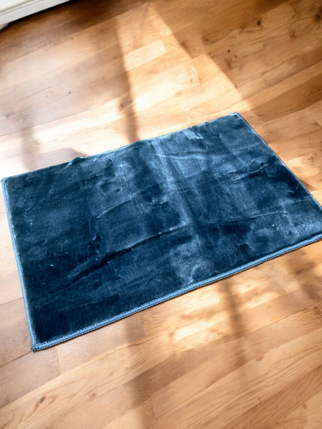 

Gallery99 Blue Soft Absorbent Velvet Doormats