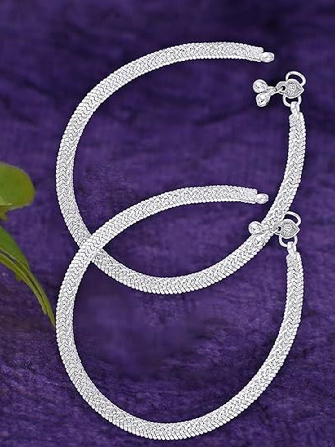 

Lila Silver-Plated Anklet