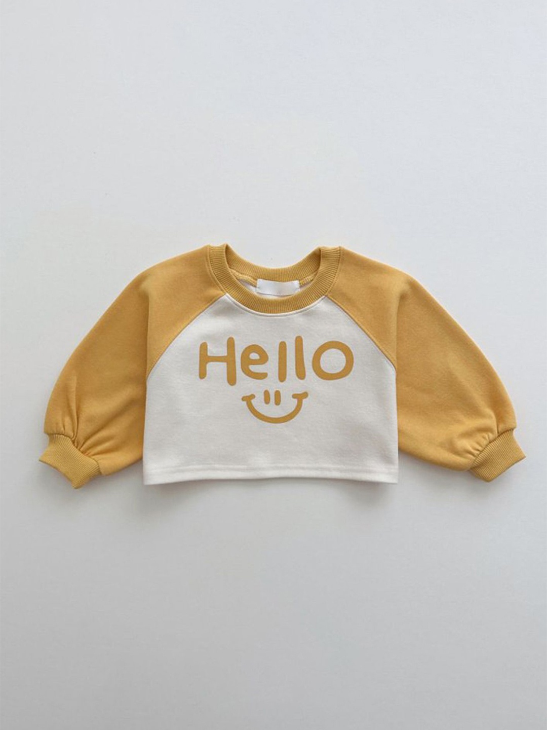 

LULU & SKY Unisex Kids Sweatshirt, Yellow
