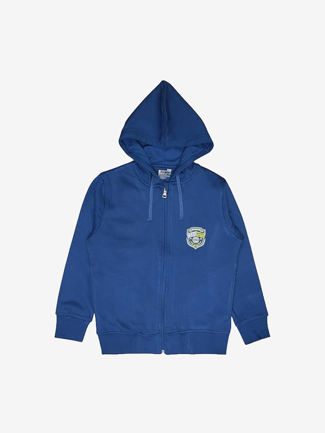 

Bodycare Boys Fleece Lightweight Denim Jacket with Embroidered, Blue