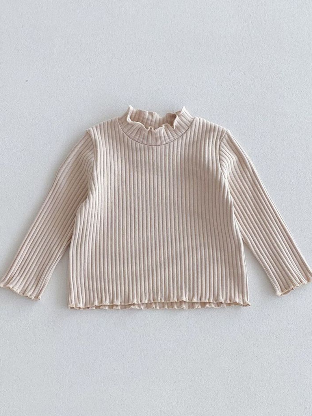 

LULU & SKY Striped Top, Beige